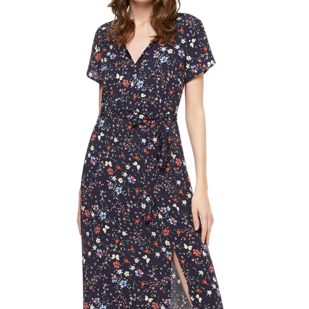 Sanctuary Coco Floral Butterfly Print A Line Maxi